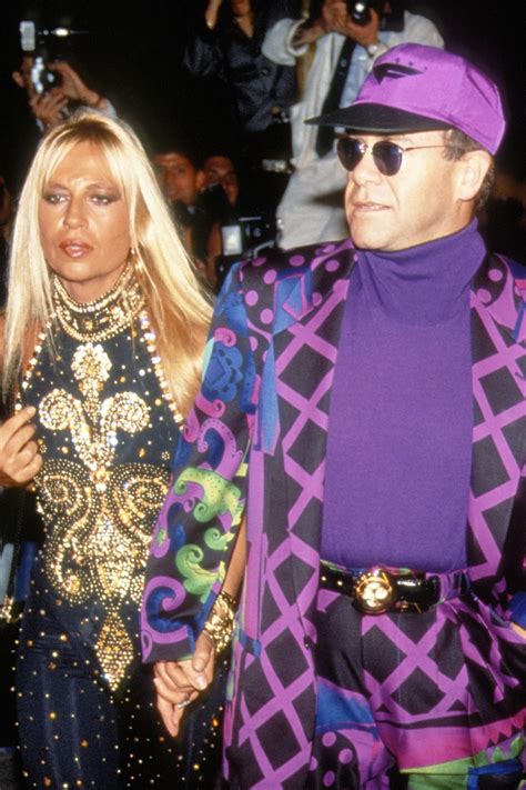 vanoni versace|elton john versace.